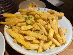 咸蛋黄茄子-吃饭皇帝大(长宁龙之梦店)