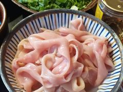 招牌生扣鲜鸭肠-王婆乔鲜鱼自助火锅(蜀汉路店)