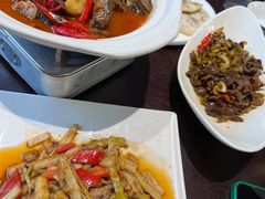-阿峰饭店·本地土菜馆·农家土鸡煲·一品神仙鸡(报福店)