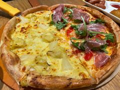 帕尔马火腿拼榴莲披萨-乐凯撒披萨(蛇口花园城店)