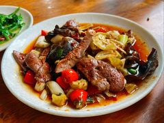 肝腰合炒-茅屋大酒店