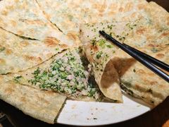 天台第一大麦饼-天台徐家小吃