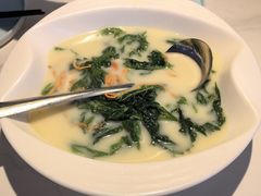 高汤虫草花浸桑叶-玲珑·新粤菜(安华汇店)