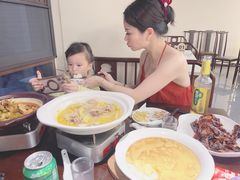 -阿峰饭店·本地土菜馆·农家土鸡煲·一品神仙鸡(报福店)
