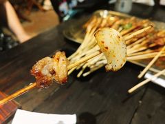 蒜爆鸡-盟重烧烤(东瓜山创始店)