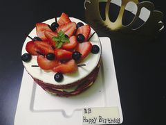 草莓红丝绒生日蛋糕-36cake生日蛋糕·下午茶(南山店)