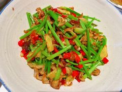 土芹菜炒腊肠-农耕记·湖南土菜(halo广场店)