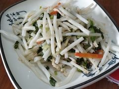 太湖芦苇根炒肉丝-美味之家·湖景农家乐(太湖东山店)