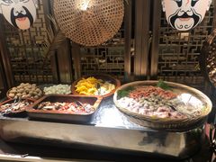 自助取餐区-舟山希尔顿酒店·開自助餐厅