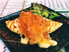 马苏里拉鸡扒蛋包饭-阿飛冰室(下沙店)