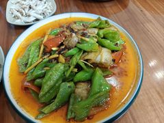 青椒回锅肉-汝萍传统蘸水菜(春华路总店)