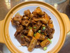 -东来菜馆•手抓海鲜家常菜•海鲜锅贴(鸽子窝店)