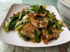 青蒜回锅肉-良泉足疗