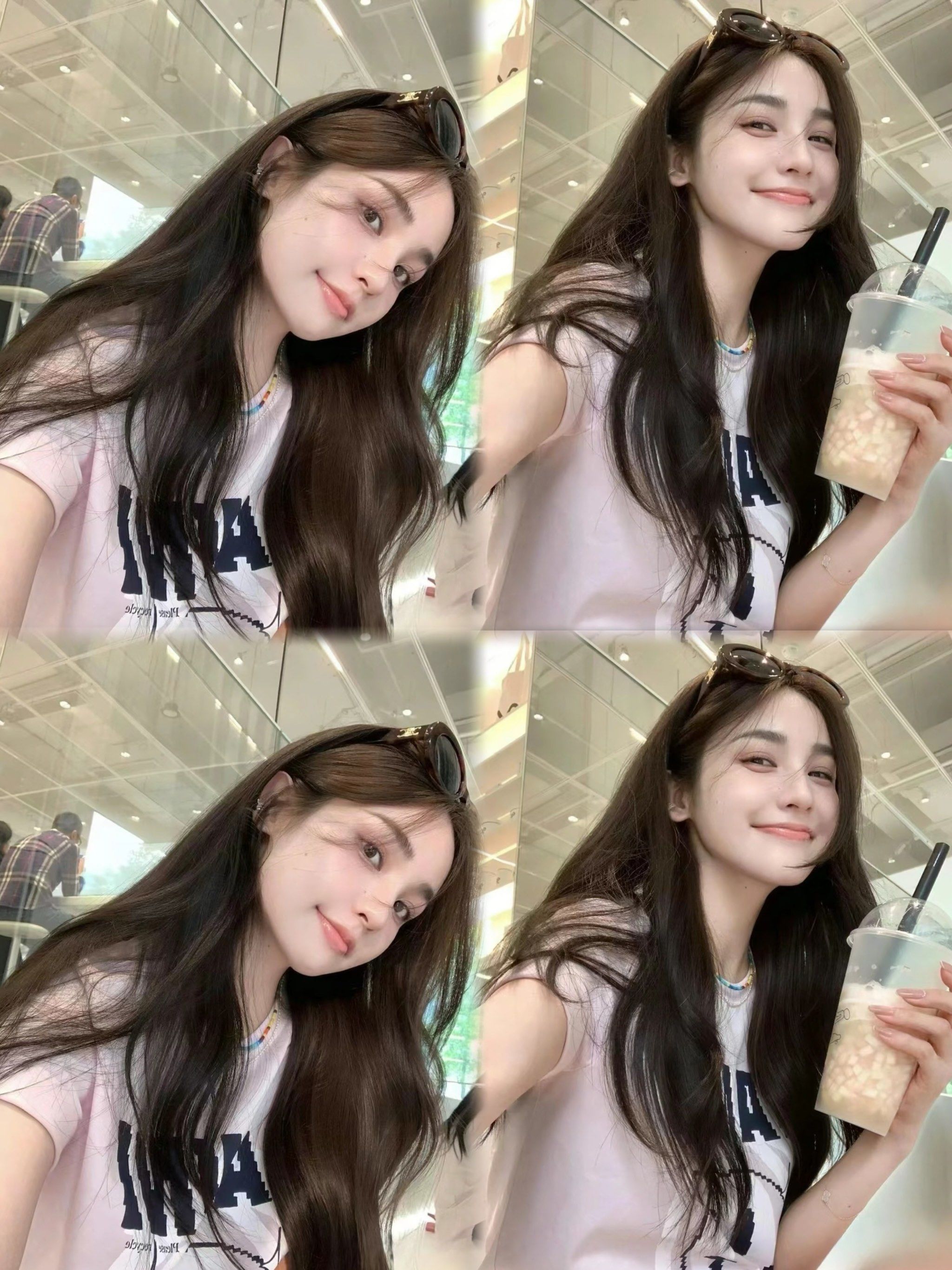 女孩靓丽头像选
