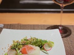 温泉蛋沙拉-香樟花园法式铁板烧(恒隆广场店)