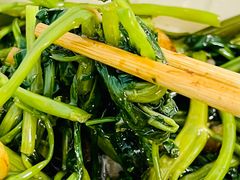 啫啫虾酱空心菜-熠盛粤味(永康路店)