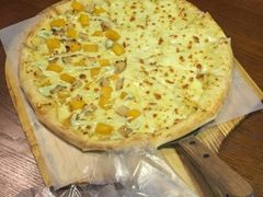 金枕榴莲拼香芒醉鸡-榴莲家比萨(美食街店)