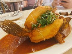 油煎笋壳鱼-玫瑰厅上海菜(兴国路店)