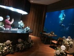 水果-海棠湾洲际-涛·海底餐厅·美人鱼·自助餐·海底隧道