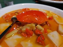 红膏蟹蒸肉饼-荷风细雨·中国茶宴(碧云店)