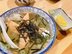 三文鱼茶泡饭-晶吉·居酒屋·烧鸟·生鱼饭(中山区民主广场店)