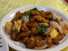 酸甜猪颈肉-八景休閒山莊  廣東十大名山莊