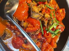 -贵州辣子鸡番茄鸡