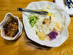 蛰蒙花炝拌面筋-九十九顶毡房(阜石路店)