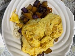 茄子肉丁鸡蛋拌面-文三里屯面馆(三里屯店)