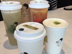低脂奶霜四季春-喜茶(深圳福田星河COCO Park店)