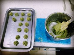 抹茶红豆拉花曲奇-明匠曲蛋糕西点屋(穗花新村店)