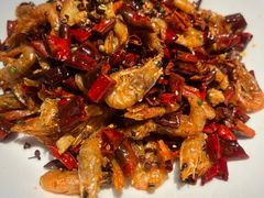辣子麻花炒虾-大鸭梨烤鸭(石佛营店)