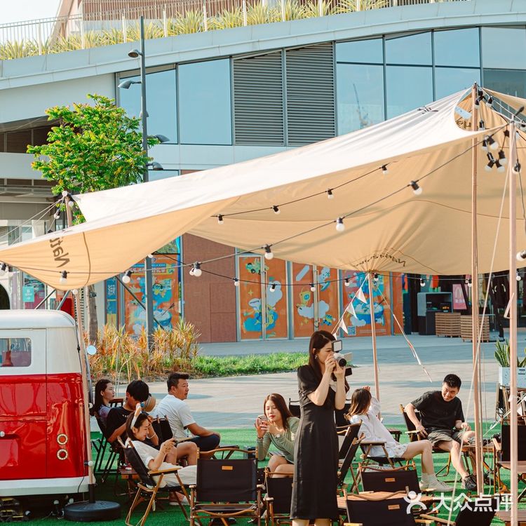 深圳海边露营咖啡🌉•摩天轮下吹浪漫海风🌊