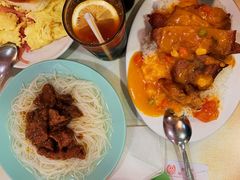 番茄猪扒饭-新华茶餐厅