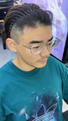 点击看大图 -藤野造型烫发染发