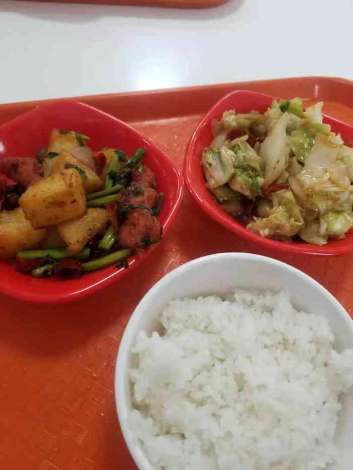 浙江工商大学-下沙食堂-"额,俺们学校的食堂,兰州拉面以前很爱,特.