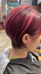 点击看大图 -T.1 hair salon烫染接发