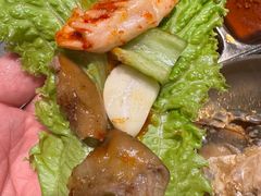 -草家酱蟹炭火烤肉店(珲春南路一店)