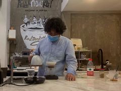 -red donkey coffee