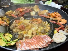 五花肉-大贵州烙锅