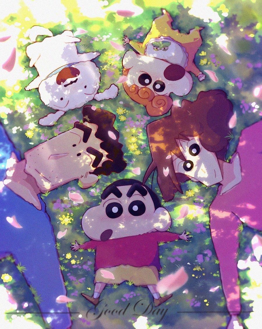蜡笔小新的一家