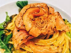 烟熏鲑鱼佐海胆意大利面-Bistro181 (大渔湾店)