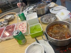 -杨老板·海鲜集市火锅·鲜切牛肉(中防万宝店)