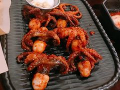 烤辣味八爪鱼-青春韩国料理(光环店)