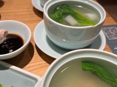 竹荪鸽蛋汤-竹里馆·淮扬菜·功夫茶(老门东店)