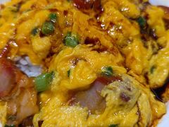 招牌叉烧葱花滑蛋饭-深仔记茶餐厅(亚士厘道店)