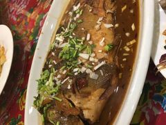 大锅炖江鱼-闯关东东北农家菜(崂山石老人店)