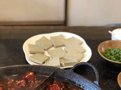 手工黑豆腐-仁虎老火锅(黄泥磅店)
