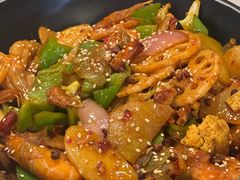干锅虾-蜀腾川·火锅鱼.烤鱼(新世界城店)