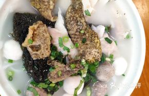 Seaweed Fish Ball Noodle Soup